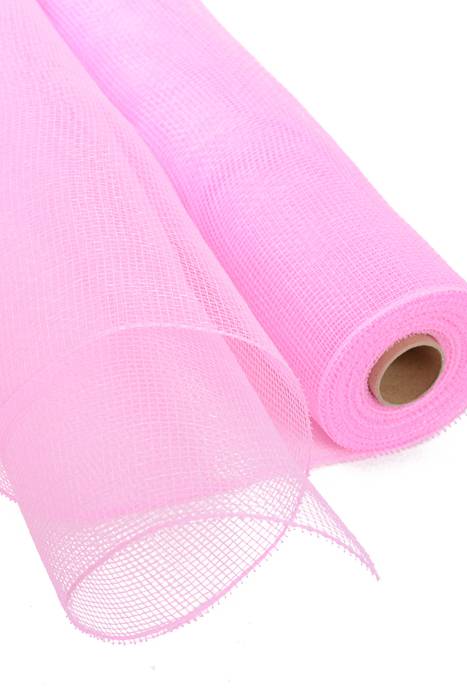 21" X 10yds Decorating Mesh Plain Pink