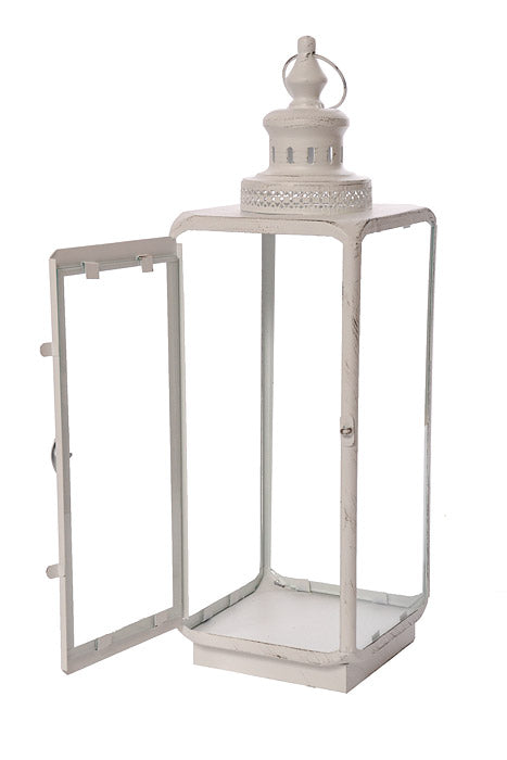 6" X 19" Lantern White
