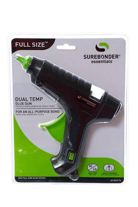 7" Dual Temperature Glue Gun Green