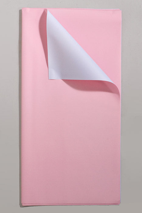 22.5" 2 Tone Waterproof Wrapping Paper Pink/Blue Gray Pkg/20
