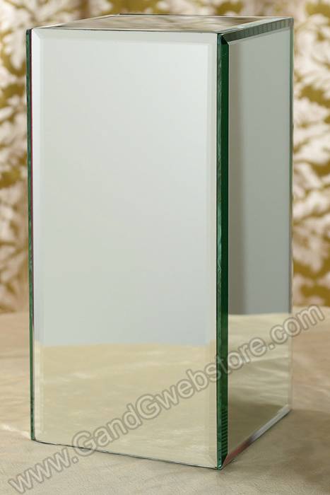9.75" X 9.75" X 20" Mirror Box Stand