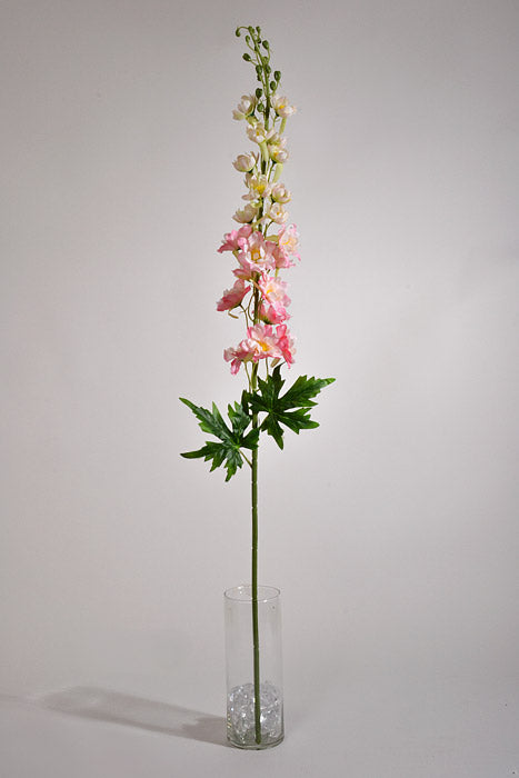 41.5" Silk Delphinium Spray Pink