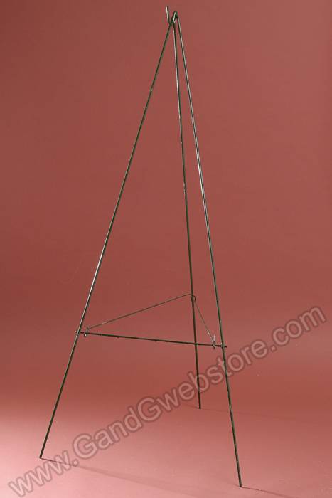 60" Wire Easel Green