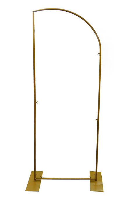 29" X 79" Metal Arch Backdrop Stand Gold