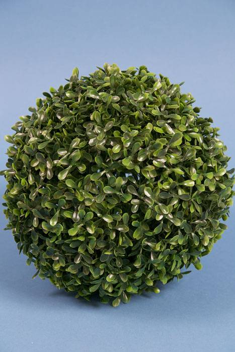 10" Tea Leaves Ball Green