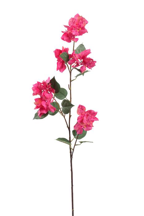 47" Silk Bougainvillea Spray Fuchsia