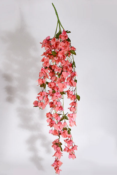 51" Artificial Hanging Bougainvillea Coral/Pink