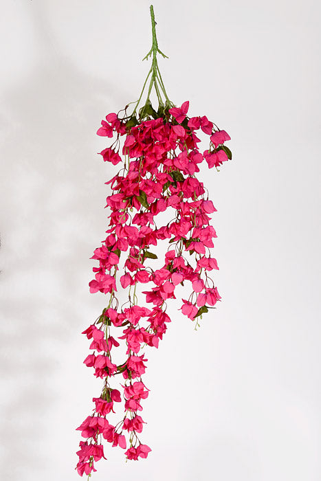 51" Artificial Hanging Bougainvillea Magenta