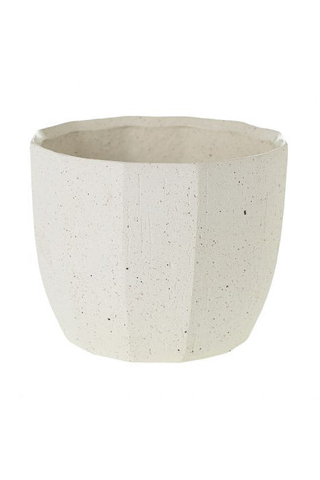 7.5" X 6" Bona Pot (Cream)