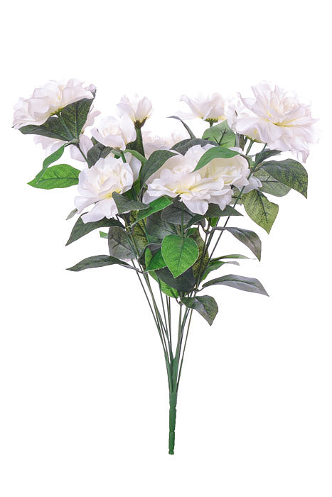 18" Gardenia Bush White