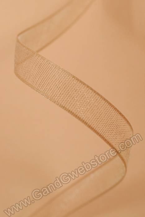 Organdy Ribbon Sable