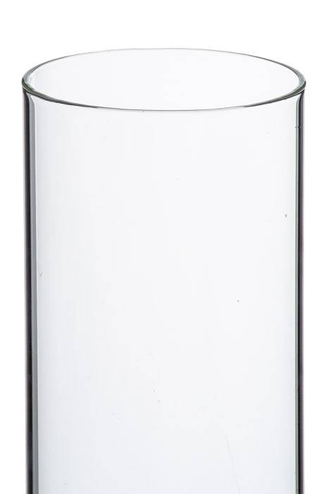 3.35" X 9.75" Glass Chimney Clear (Open Both Ends)