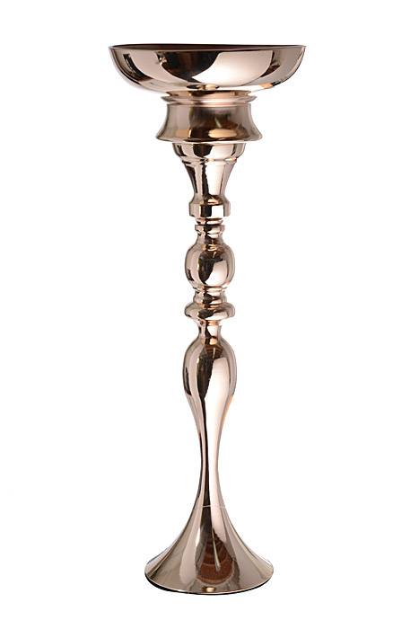 19.50"/23.25"/27.25" Metal Bouquet Stand Gold