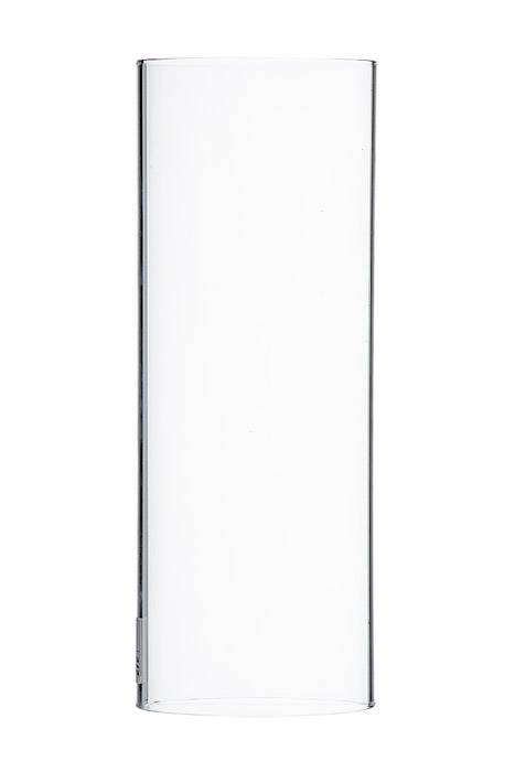 3.35" X 9.75" Glass Chimney Clear (Open Both Ends)