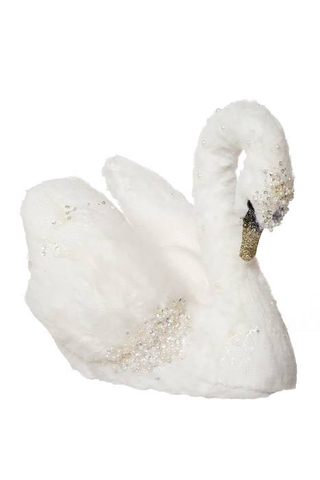 12" Swan White