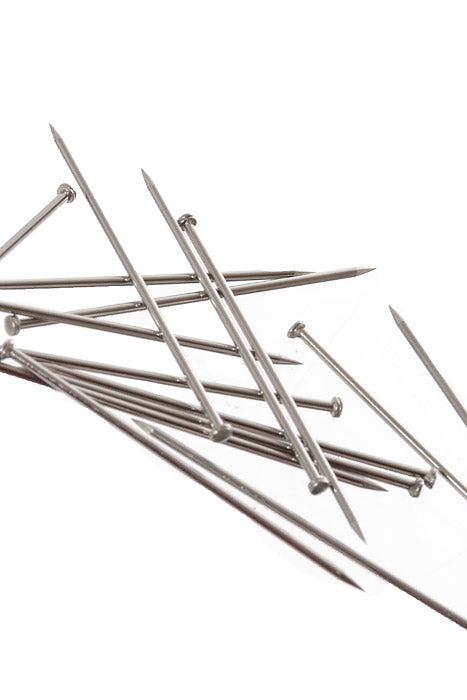 1-3/4" Steel Bank Pins Silver 1/2Lb