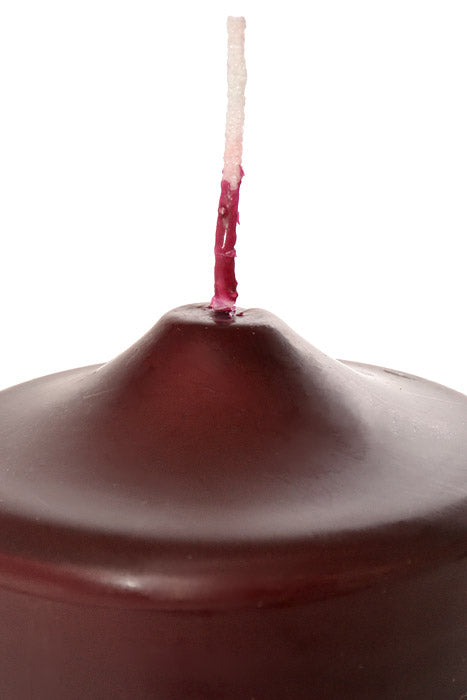 2.8" x 4" Patrician Pillar Burgundy