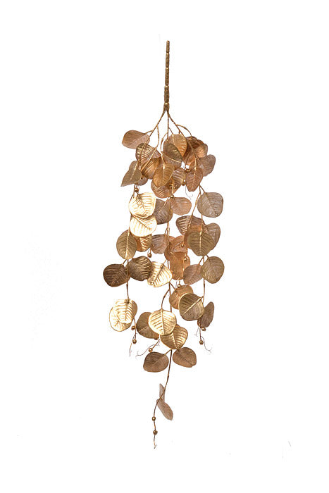 27" Eucalyptus Hanging Bush Gold