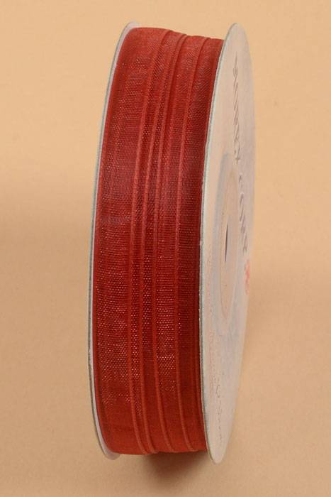 Organdy Ribbon Cinnamon