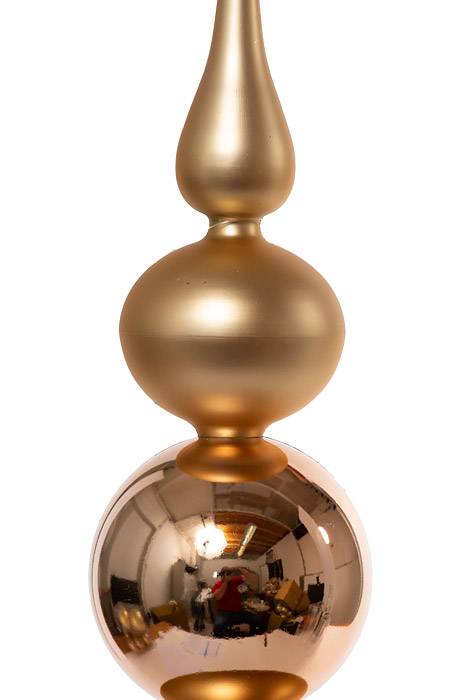 25" Jumbo Shiny&matte Tower Sand Gold