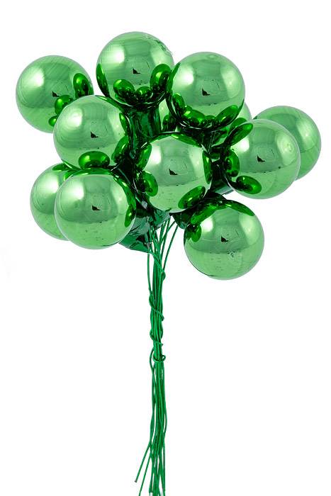 20mm Gloss Glass Ball Green Pkg/144