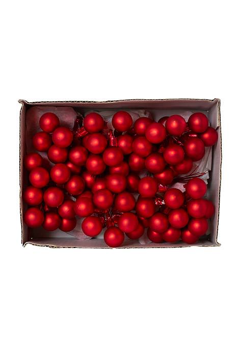 20mm Matt Glass Ball Red Pkg/144