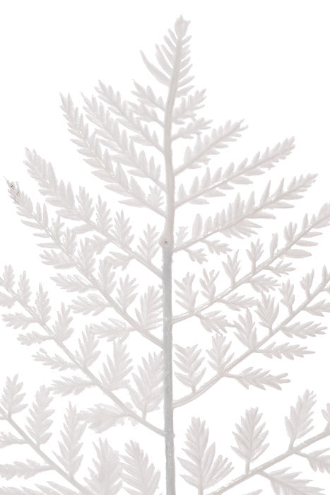 12" Leather Leaf White CS/144Pcs