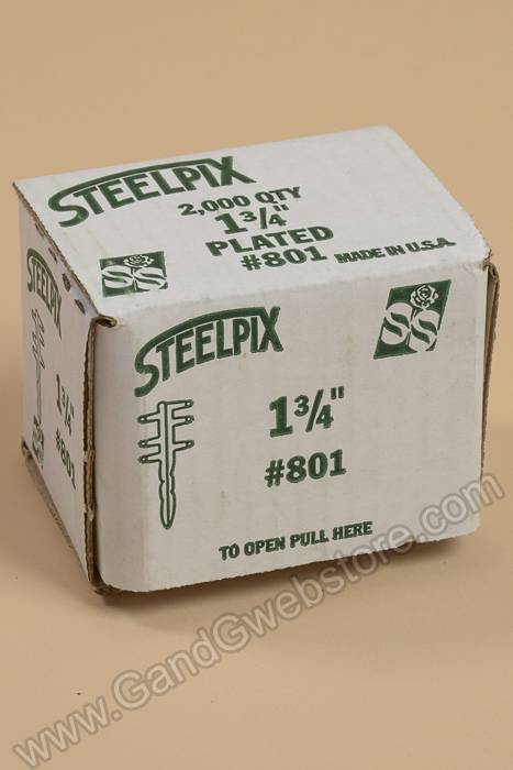 1-3/4" Steel Plated Pick Box/2000