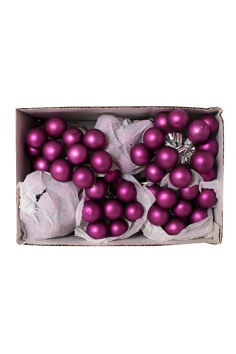 25mm Matte Glass Ball Purple Pkg/144