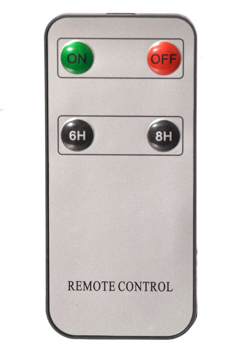 3 x 8" Mercury Glass Candle Gold