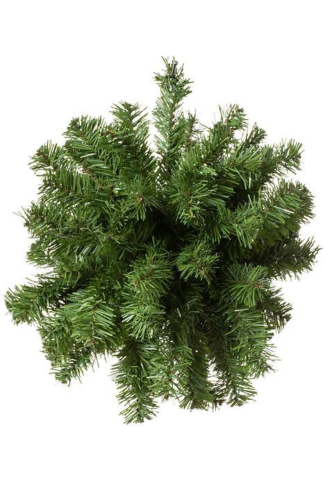 16" Kissing Ball Two Tone/green