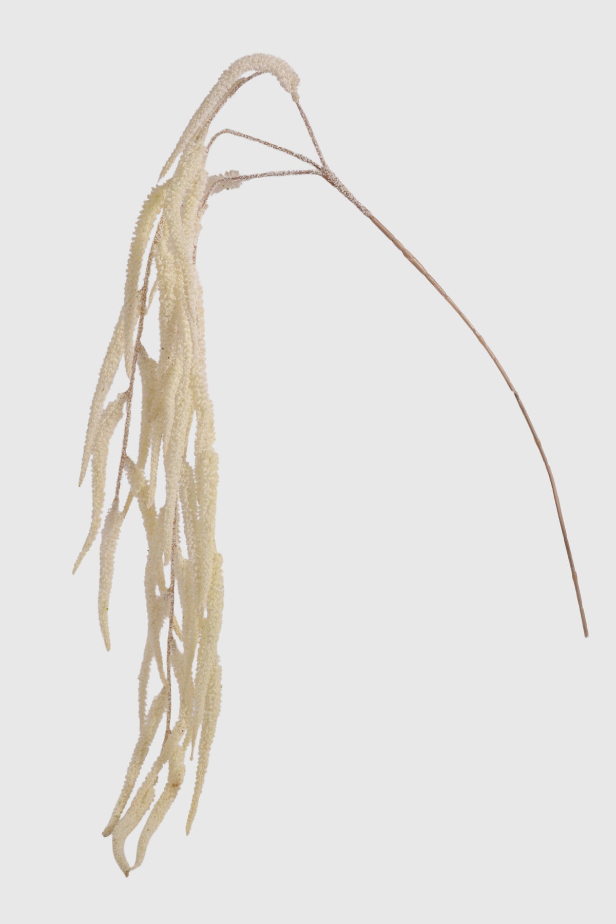 41.75" Artificial Amaranthus Hanging Spray White