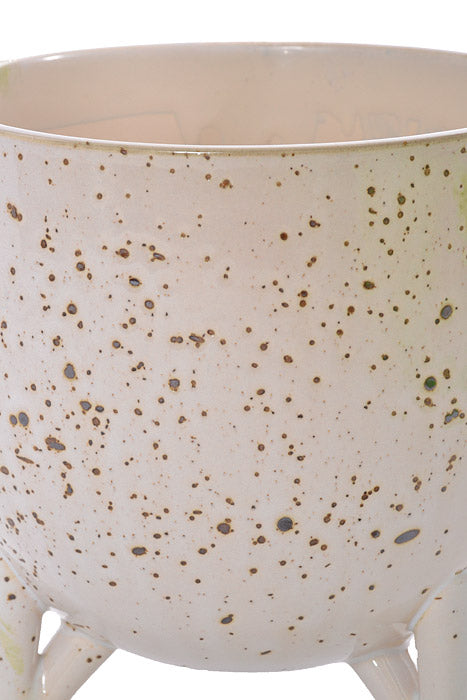 6.75" x 6.5" Reid Pot (Cream)