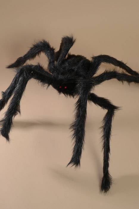 36" Halloween Decorative Spider Black