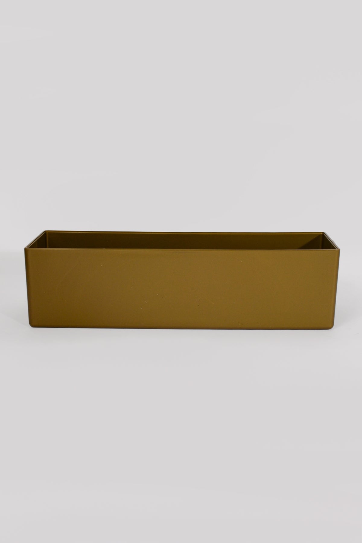 4.5" X 15" X 4" Rectangular Vases Gold