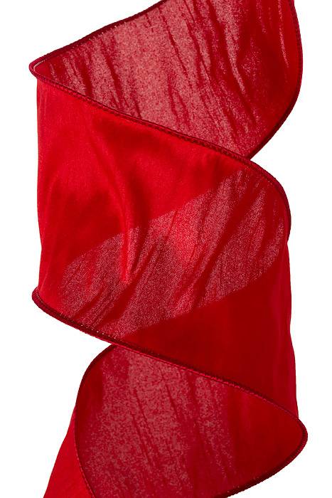 4" X 10 Yds W/anisha Red