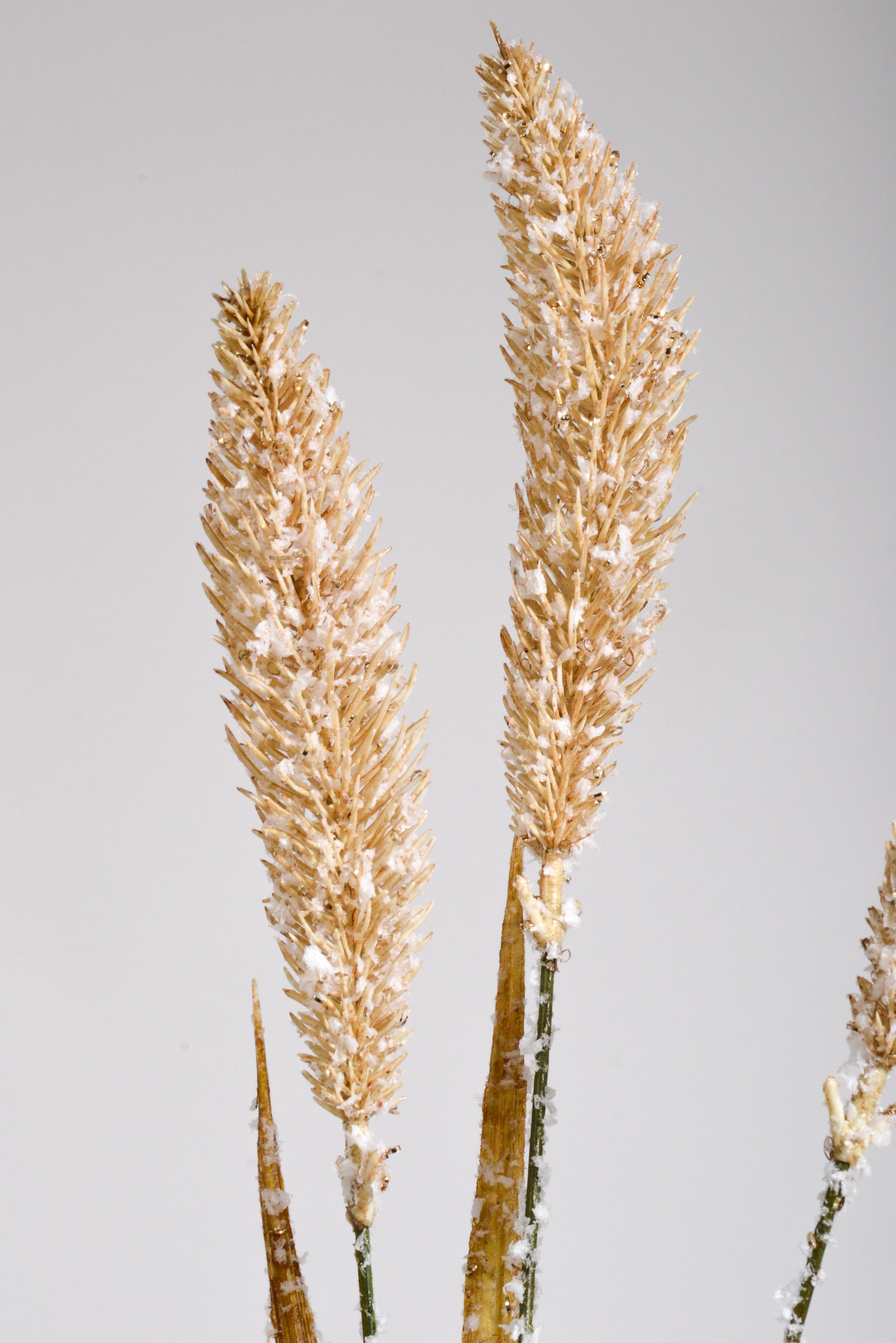 27" Autumn Glitter Millet Spray Cream