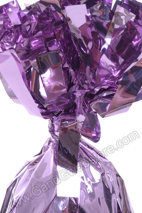 4" X 2.5" Metallic Balloon Weight Pink Pkg/12