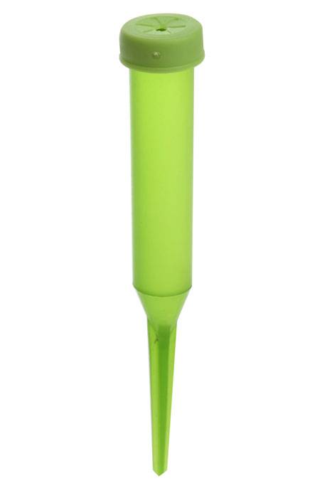 5" Plastic Water Tube (Green) Pkg/1000