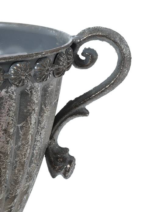 5" X 7" Metal Trophy Urn Silver