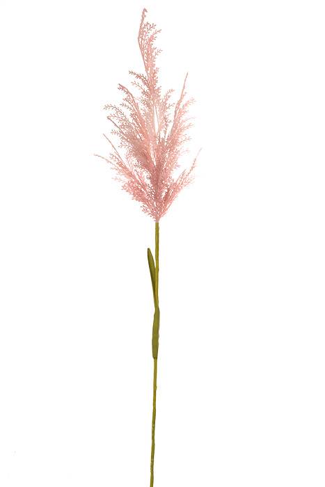 48" Plastic Pampas Spray Pink