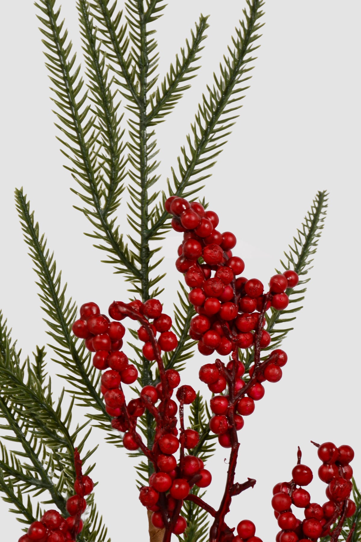 30" Berries/Pine Stem Red