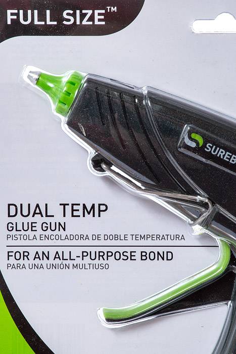 7" Auto Off Dual Temp Glue Black/green