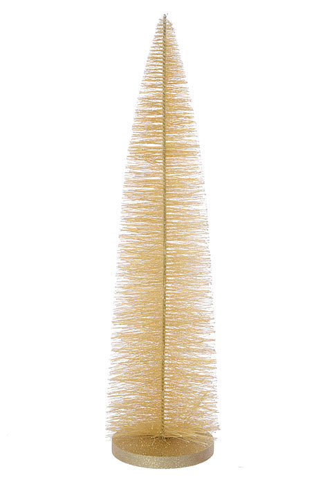 30" Winter Retreat Bristle Tree Cream