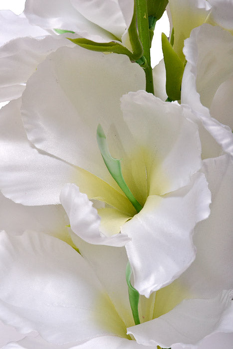 48" Silk Canna Lily Spray White