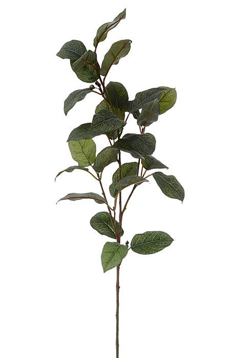26" Lemon Leaf Spray Green/burgundy