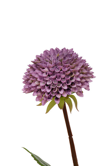 28.5" Silk Dahlia Spray Purple