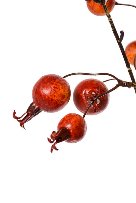 37" Mini Pomegranate Spray Orange