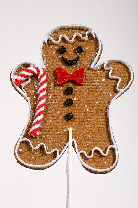 26.5" Ginger Cookies Spray Brown/Red