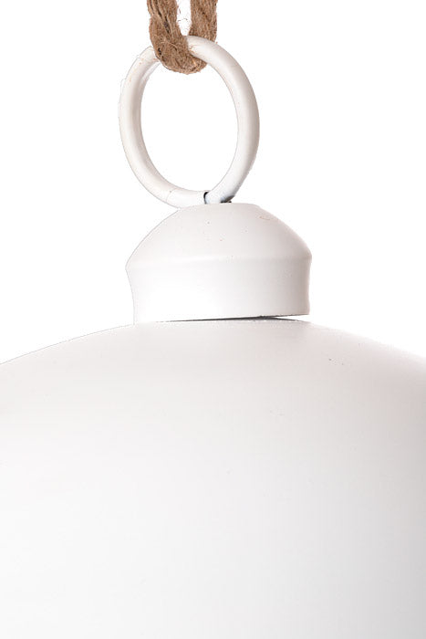 20" Jingle Bell Ornament White